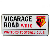 Watford FC Vicarage Road Metal Wall Sign: 1 - Signs & Plaques By Watford