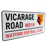 Watford FC Vicarage Road Metal Wall Sign: 2 - Signs & Plaques By Watford