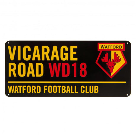 Watford FC Street Sign BK: 1 - Signs & Plaques By Watford