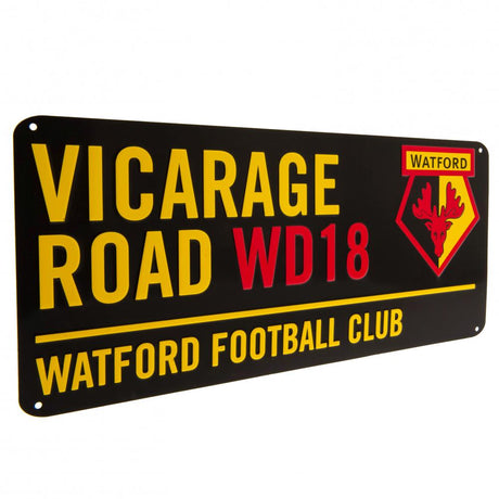 Watford FC Street Sign BK: 2 - Signs & Plaques By Watford