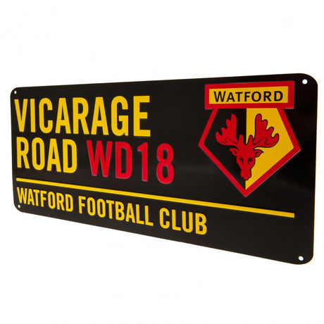 Watford FC Street Sign BK: 3 - Signs & Plaques By Watford