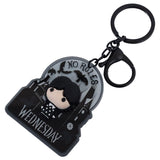 Wednesday 3D Chibi Keyring with Chain: 2 - Keyrings By Wednesday