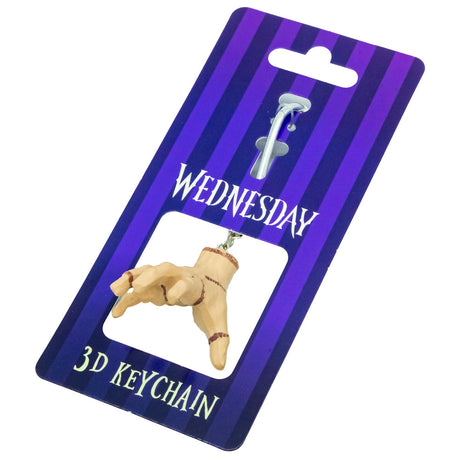 Wednesday 3D Polyresin Thing Keyring: 5 - Keyrings By Wednesday