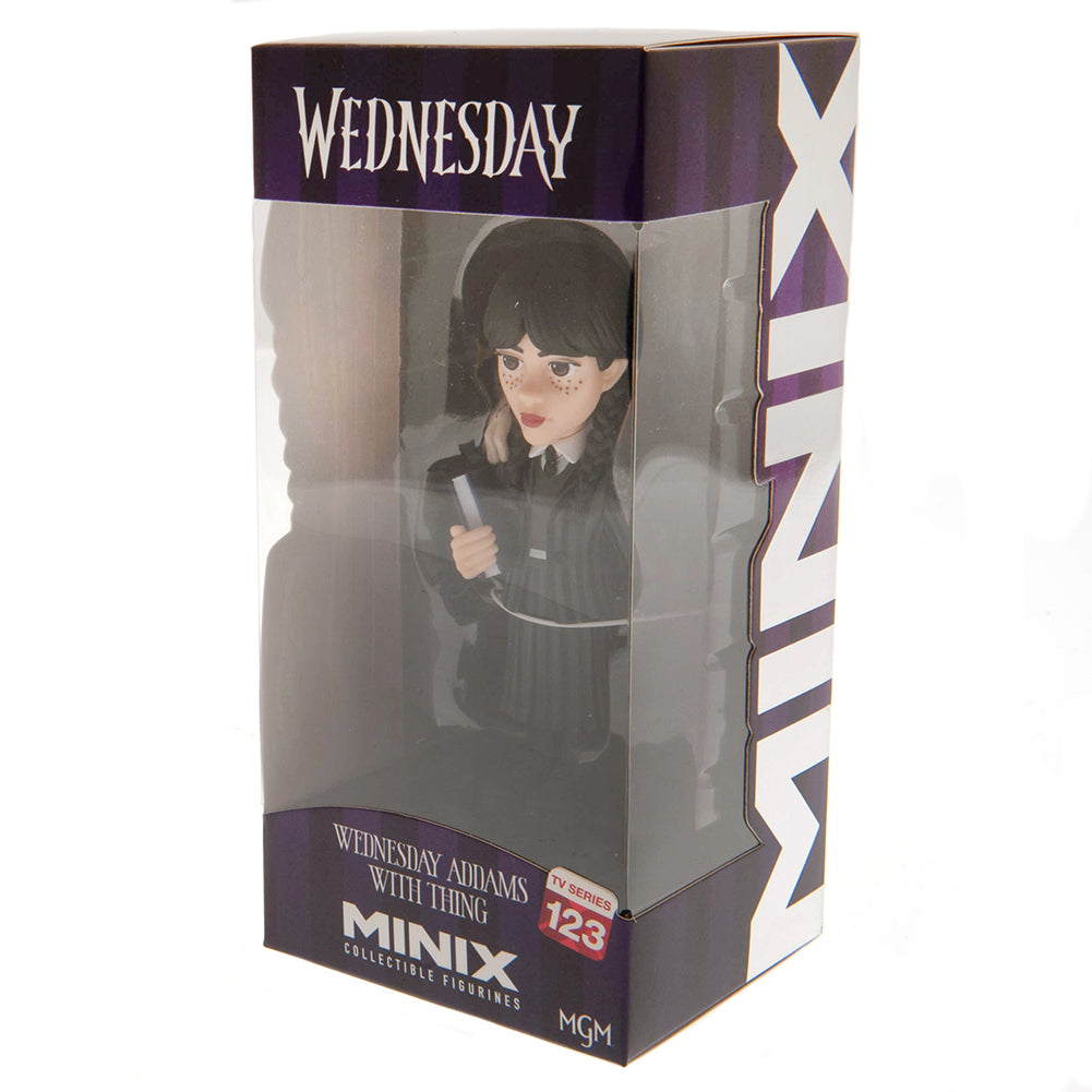 Wednesday Addams & Thing MINIX Collectible Figure: 6 - Figures & Collectables By Wednesday