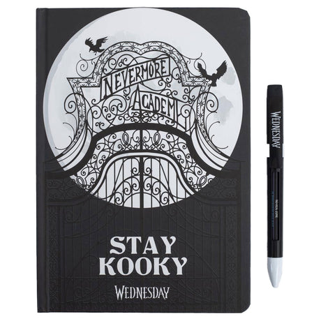 Nevermore Academy Wednesday Notebook & Pen Set: 1 - Notebooks By Wednesday