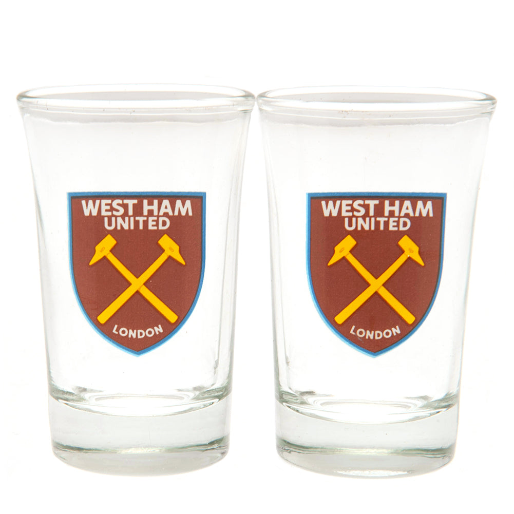 West Ham United FC Shot Glass Set: 1 - Glassware By West Ham United