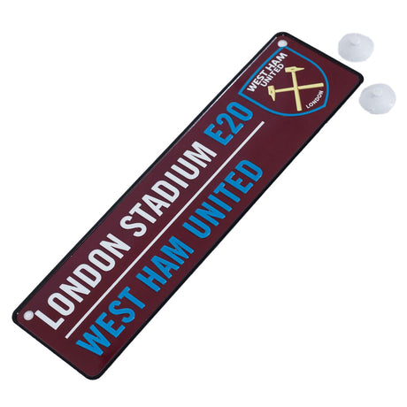 West Ham United FC Colour Window Sign: 2 - Signs & Plaques By West Ham United