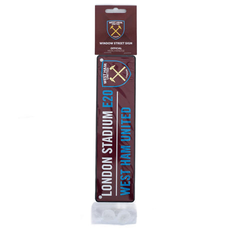 West Ham United FC Colour Window Sign: 4 - Signs & Plaques By West Ham United