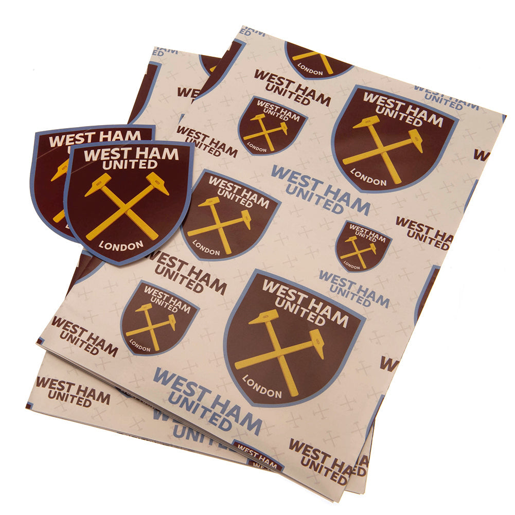 West Ham United FC Gift Wrap: 1 - Gift Wrap & Bags By West Ham United