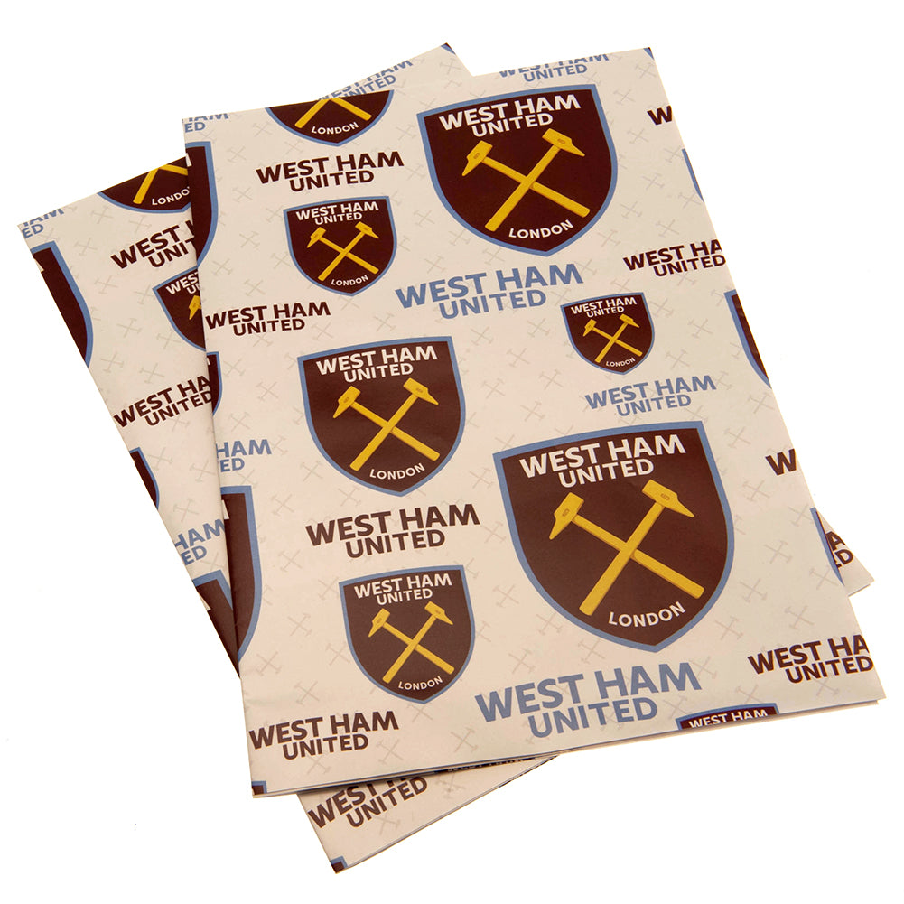 West Ham United FC Gift Wrap: 2 - Gift Wrap & Bags By West Ham United