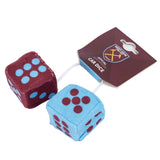 West Ham United FC Hanging Dice Set: 3 - Car Accessories By West Ham United