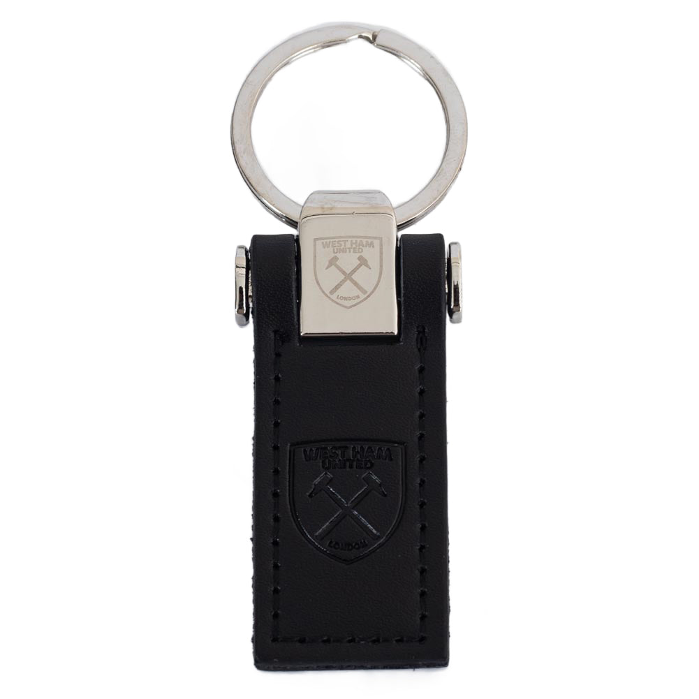 West Ham United FC Leather Key Fob: 2 - Keyrings By West Ham United