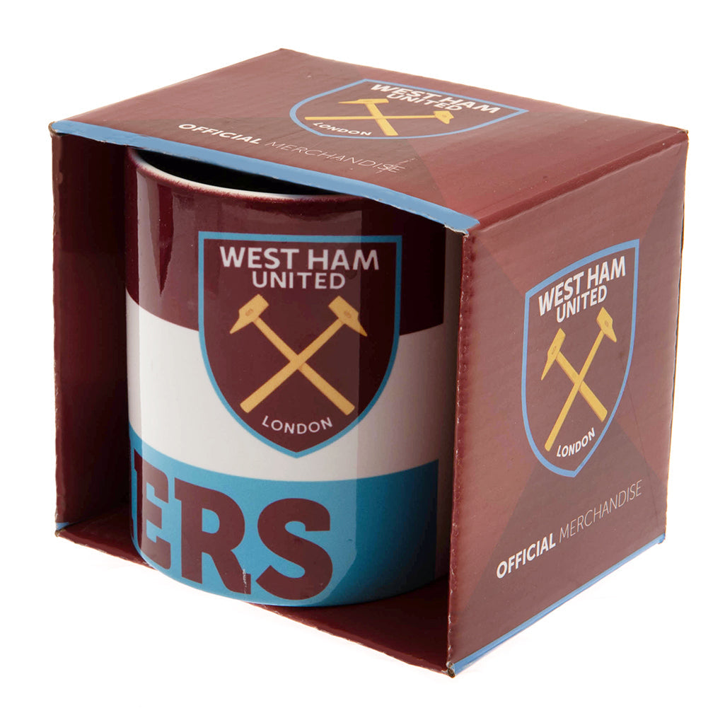 West Ham United FC Crest Coffee Mug: 4 - Mugs By West Ham United