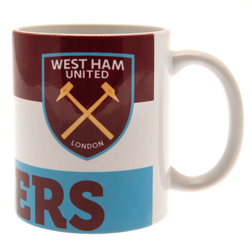 West Ham United FC Crest Coffee Mug: 3 - Mugs By West Ham United