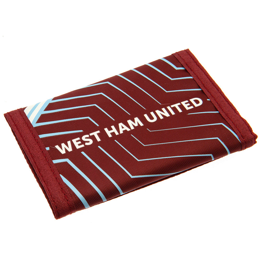 West Ham United FC Nylon Wallet FS: 3 - Wallets By West Ham United