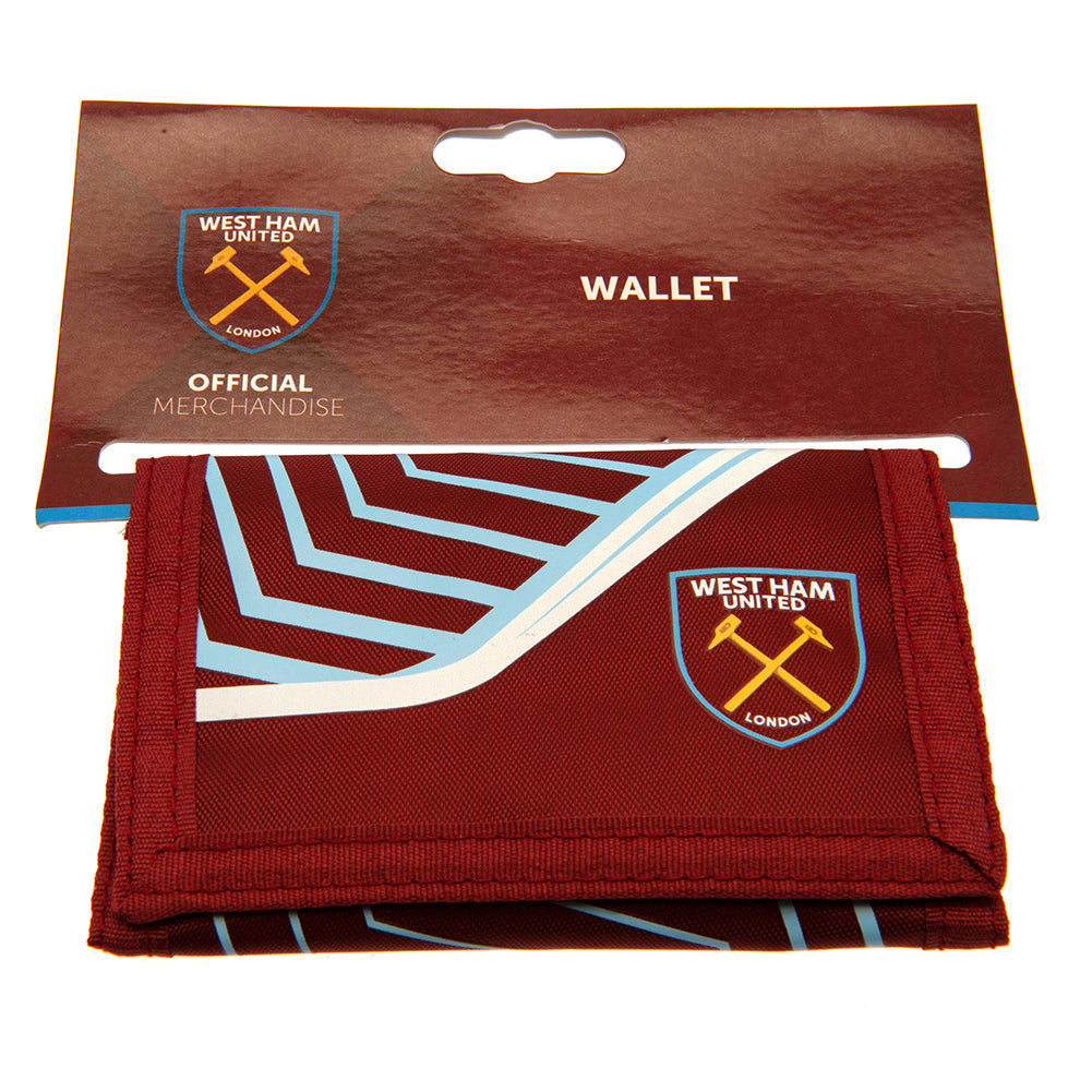 West Ham United FC Nylon Wallet FS: 4 - Wallets By West Ham United