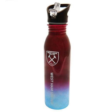 West Ham United FC UV Metallic Drinks Bottle: 2 - Water Bottles By West Ham United