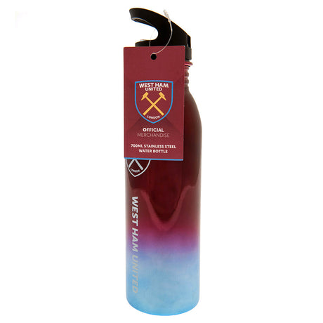 West Ham United FC UV Metallic Drinks Bottle: 3 - Water Bottles By West Ham United