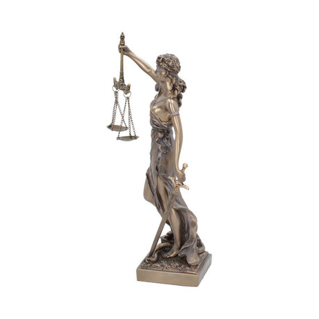 Bronzed La Justicia The Goddess Of Divine Justice 33cm - Figures & Collectables at Gift Moments