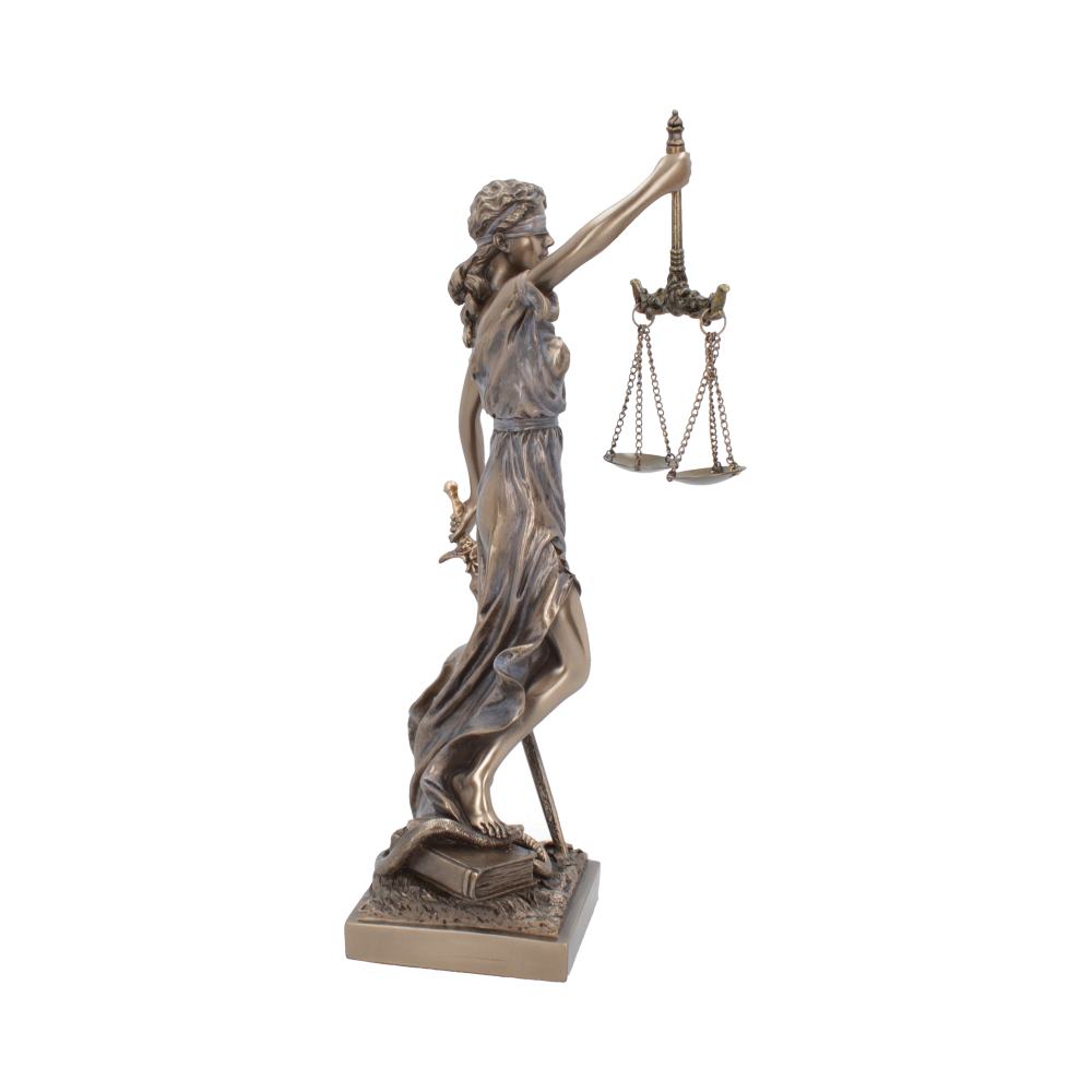 Bronzed La Justicia The Goddess Of Divine Justice 33cm - Figures & Collectables at Gift Moments