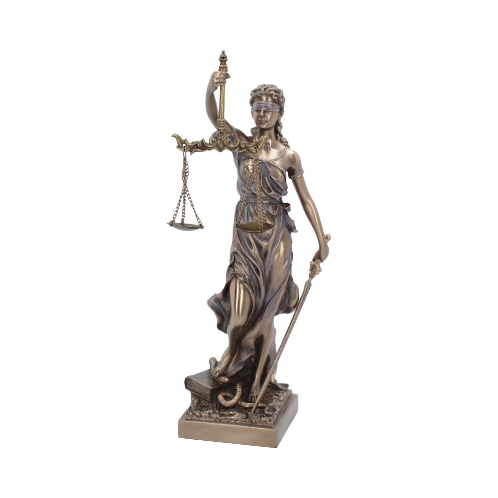 Bronzed La Justicia The Goddess Of Divine Justice 33cm Default Title - Figures & Collectables at Gift Moments