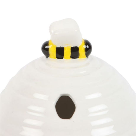 White Beehive Incense Cone Holder: 4 - Incense Holders By Gift Moments