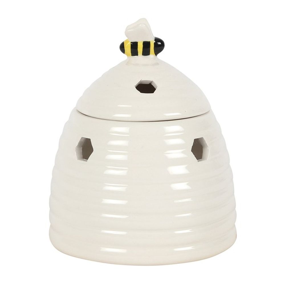 White Beehive Oil Burner: 3 - Oil & Wax Burners By Gift Moments