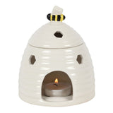 White Beehive Oil Burner: 2 - Oil & Wax Burners By Gift Moments