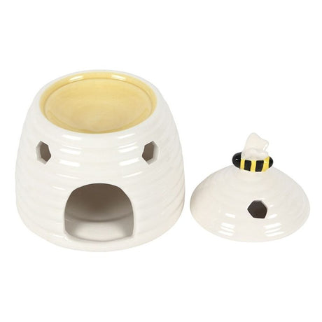 White Beehive Oil Burner: 4 - Oil & Wax Burners By Gift Moments