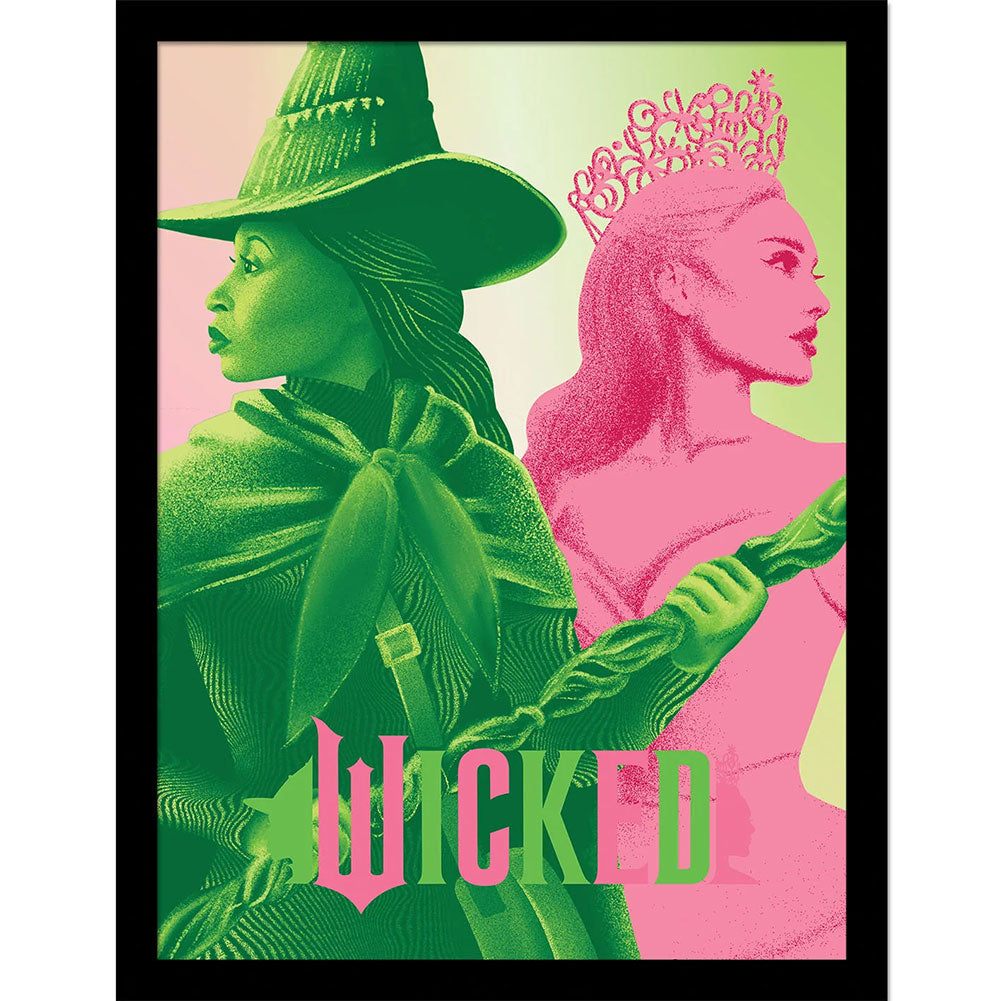 Wicked Elphaba & Glinda Picture 16 x 12: 1 - Framed Prints By Wicked