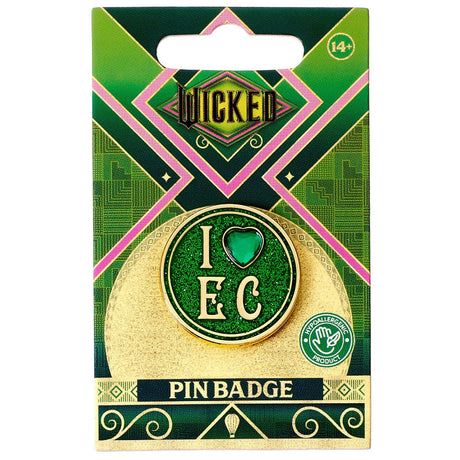 Emerald City Love Enamel Pin Badge: 3 - Badges By Wicked