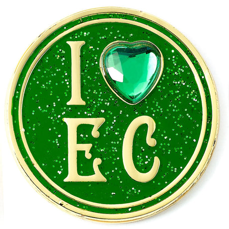 Emerald City Love Enamel Pin Badge: 1 - Badges By Wicked