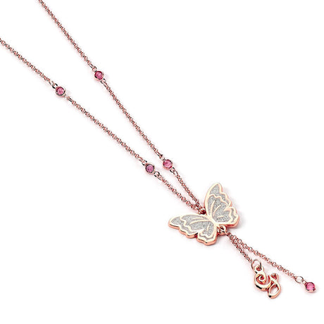 Wicked Rose Gold Glinda Buterfly Necklace: 2 - Jewellery By Wicked