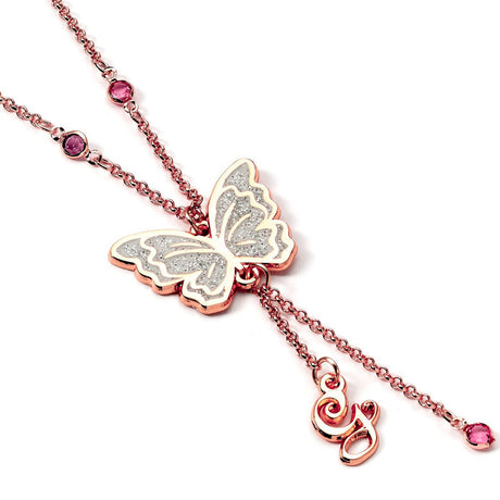 Wicked Rose Gold Glinda Buterfly Necklace: 1 - Jewellery By Wicked