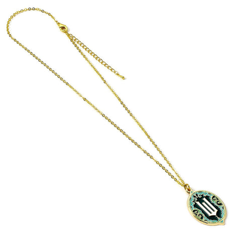 Wicked Silver Plated Emerald City Necklace: 3 - Jewellery By Wicked