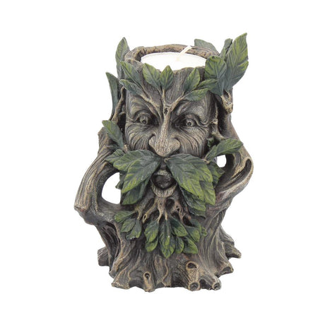 Wildwood Tree Spirit Tealight Holder 12cm: 2 - Candles & Holders By Gift Moments