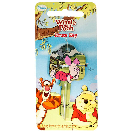 Piglet Door Key - Winnie The Pooh Design: 1 - Door Keys By Winnie The Pooh