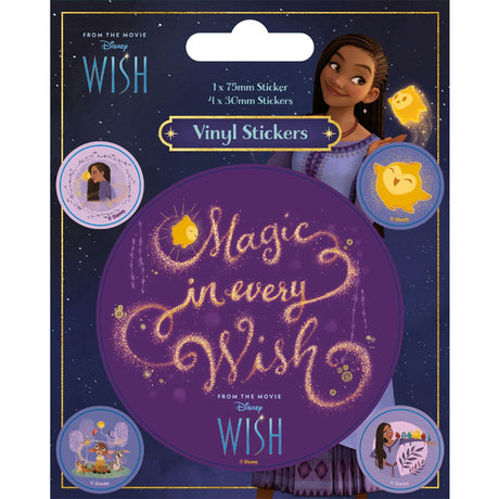 Disney Wish Stickers - Asha & Valentino Set: 1 - Stickers By Wish