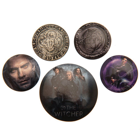 The Witcher Badge Set: 1 - Badges By The Witcher