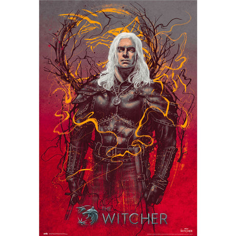 Geralt of Rivia Maxi Poster 65: 1 - Posters By The Witcher