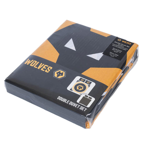 Wolverhampton Wanderers FC Pulse Double Duvet Set: 3 - Bedroom By Wolverhampton Wanderers