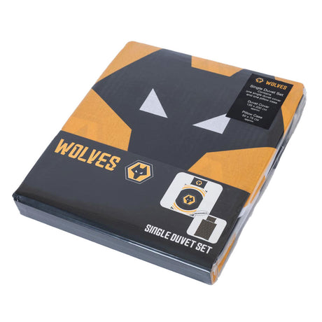 Wolverhampton Wanderers FC Pulse Single Duvet Set: 3 - Bedroom By Wolverhampton Wanderers