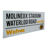 Wolverhampton Wanderers FC Metal Wall Sign: 1 - Signs & Plaques By Wolverhampton Wanderers