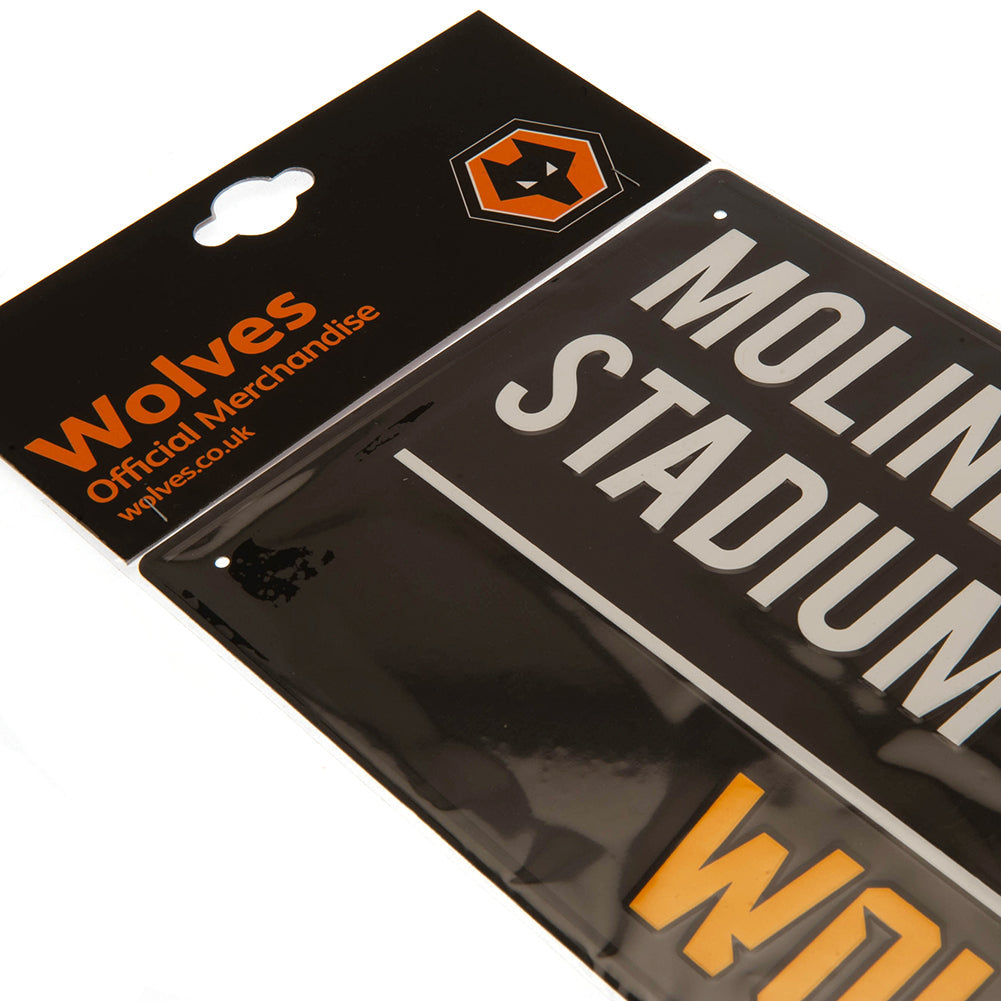 Wolverhampton Wanderers FC Street Sign BK: 4 - Signs & Plaques By Wolverhampton Wanderers