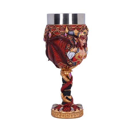 World of Warcraft Alextrasza queen of all dragons Collectible Goblet: 5 - Goblets & Chalices By World Of Warcraft