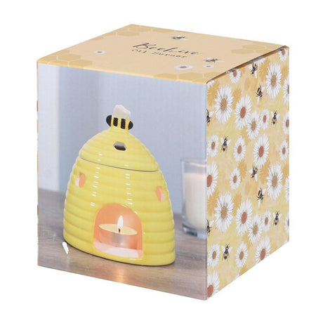 Yellow Beehive Oil Burner: 5 - Oil & Wax Burners By Gift Moments