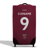 Personalised West Ham United FC Suitcase Cover (Small) - Suitcase Covers at Gift Moments