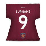 Personalised West Ham United FC Shirt-Shaped Cushion - Cushions at Gift Moments