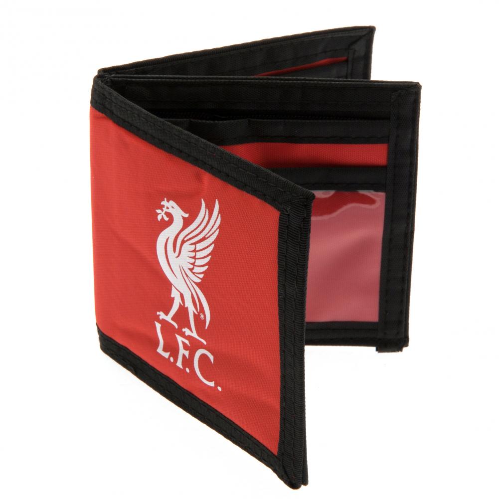 Liverpool FC Canvas Wallet - Red & Black - Wallets at Gift Moments