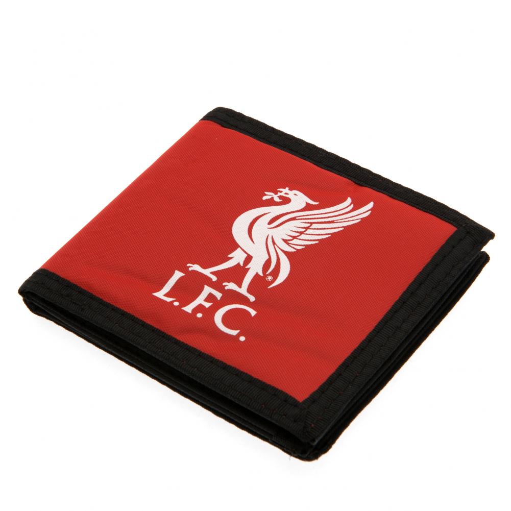 Liverpool FC Canvas Wallet - Red & Black - Wallets at Gift Moments